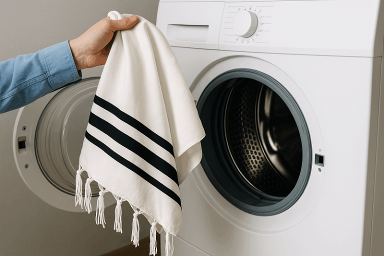 כיבוס טלית - איך מכבסים טלית